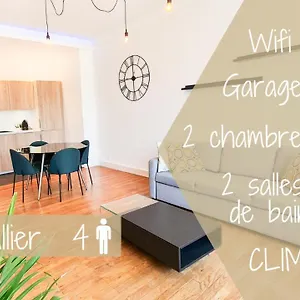  Apartment Le Vallier - Spacieux - Garage/clim
